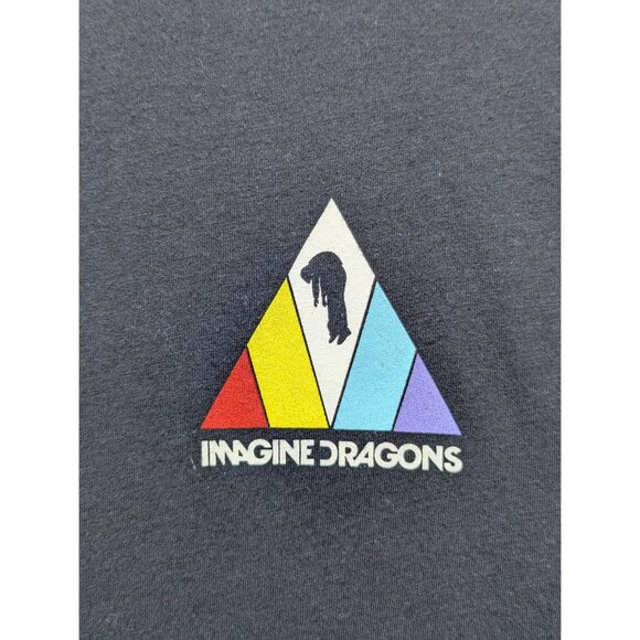 Imagine Dragons Evolve Tour Concert Shirt Mens M Graphic Print Festival Black - Picture 5 of 11